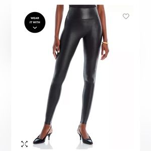 Spanx faux leather legging